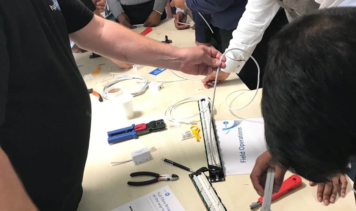 We're proud to be working w/ <a href="/TowerHamletsNow/">Tower Hamlets Council</a> to bring #fullfibre #broadband to #TowerHamlets - plus #digital #training &amp; local #employment opportunities through #WorkPath. Here's to creating the UK's largest #gigabit network &amp; #careers fit for the future! ow.ly/GMaQ30ljAlJ