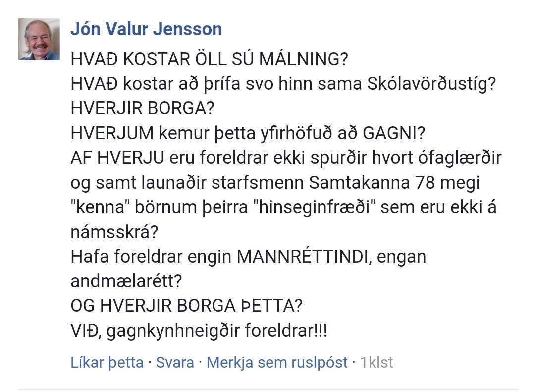 Myndi borga til að heyra <a href="/Jon_Gnarr/">Jon Gnarr</a> lesa þetta sem Indriði.