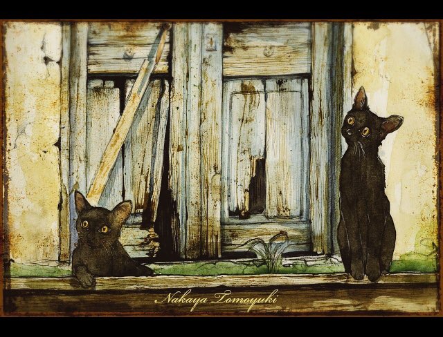 「cat window」 illustration images(Oldest)