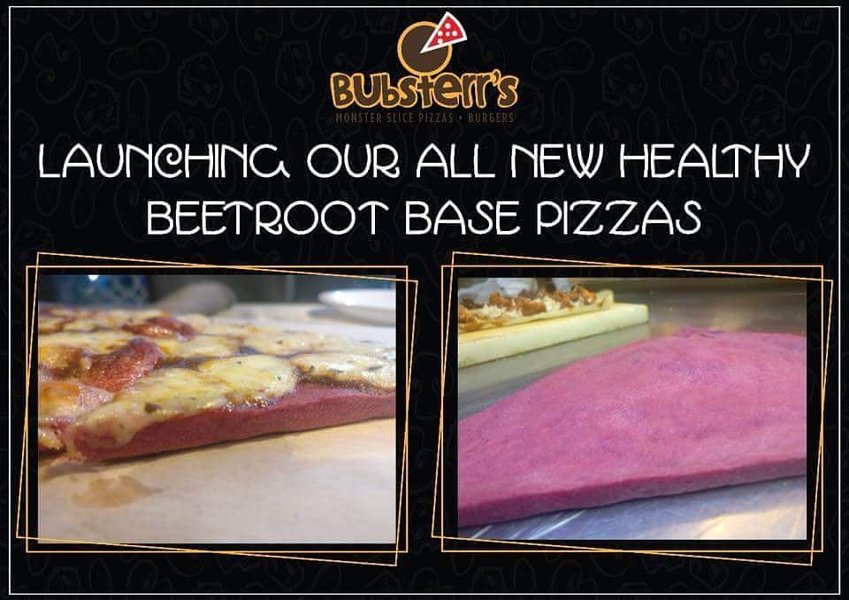 PomeloSocial's tweet photo. Give into your pizza cravings at Bubsterr's guilt-free! They'll be rolling out their new, healthy Beetroot Bases at The Poona Brewout. Don't forget to grab a slice!

#pomelosocial #bubsterrs #ThePoonaBrewout #socialmediamarketing #socialmedia #smm #event #brews #beer https://t.co/P70IVissTQ