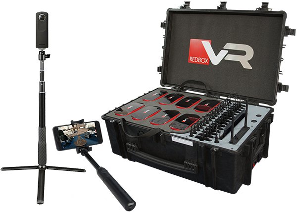 redboxxr's tweet photo. 15 Student VR/AR Kit with 360° Camera
#GoogleExpeditons #AR #VR #classroom kit available now. Includes @RicohThetaUK #ThetaV camera, Selfie Sticks, Monopod, 15x #ARCore devices and 15x @HomidoVR #Grab headsets. Call 01253 804802 to order.
#AugmentedReality #VirtualReality https://t.co/XMkkCdPpTL