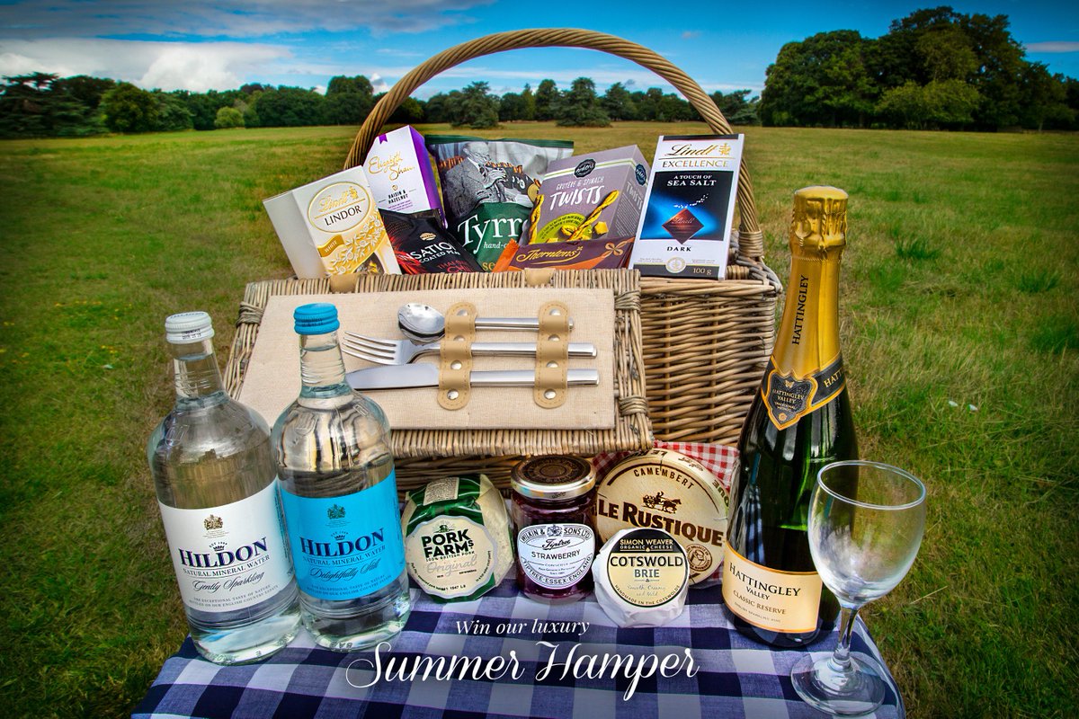 #Competition time! 
 
To celebrate this glorious British summer we thought we would #giveaway the perfect picnic hamper. Simply #RT and #follow for your chance to #win this fabulous #prize! 
 
Closes: 20/08/18 at 12pm
T&amp;C's: goo.gl/NuwuEM  #prizes