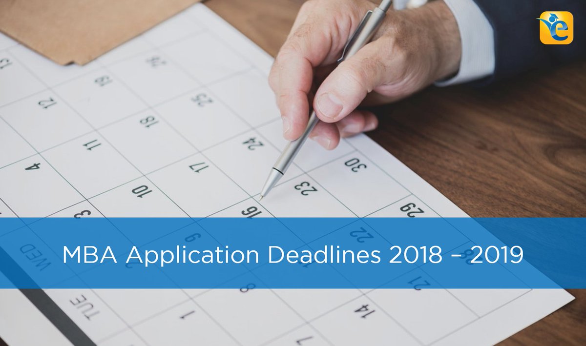 e_GMAT's tweet photo. If you’re looking for #MBA Application Deadlines for various colleges or want to plan your #GMAT Preparation as per the various #MBA Application Deadlines 2018 – 2019, then here’s an article with the complete list – month-wise.
Read here - https://t.co/qYwjuXK6mM https://t.co/lTKGkF6Lxb