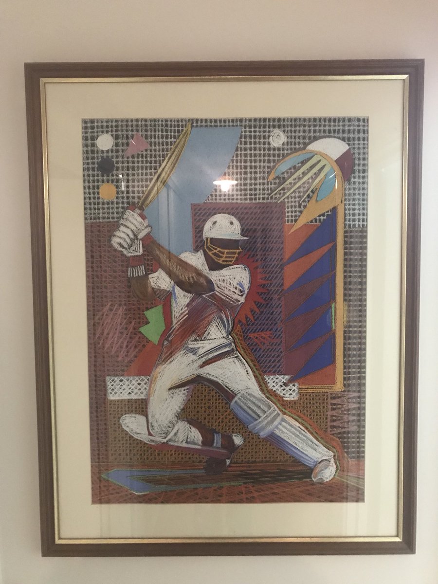 mfozz74's tweet photo. @HaydosTweets Loving my Matthew Hayden square cut by WA artist Trevor Woodward! #prideofplace #legend #chalkwork https://t.co/hWqN3XyWnA
