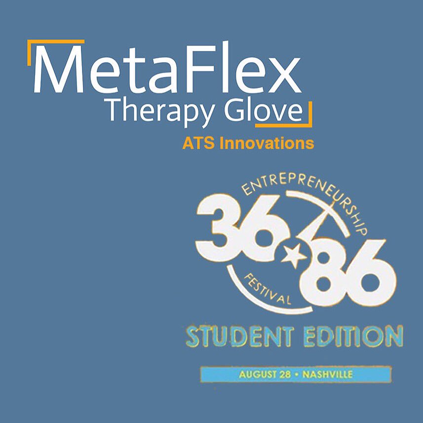 MetaflexG's tweet photo. The MetaFlex team is competing in the 3686 Entrepreneurship Festival’s Student Pitch Competition! Help us win Crowd Favorite by voting for ATS Innovations! This will help us further fund our prototype and manufacturing development. The link is in our bio to vote today! https://t.co/5YtyRMCIod