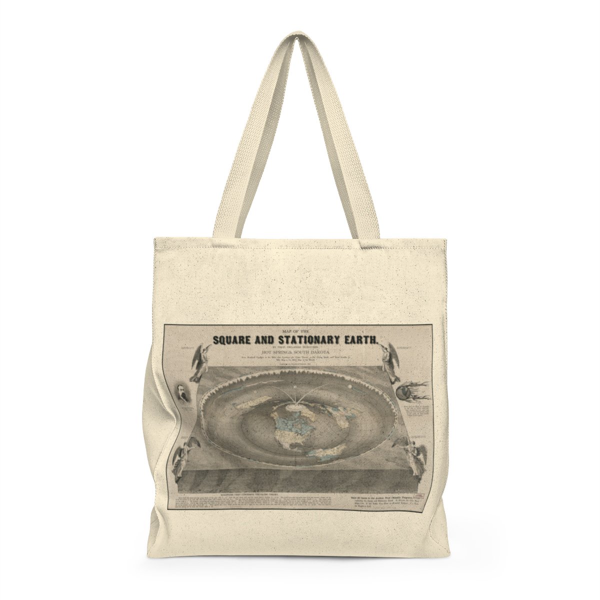 HighStAmericana's tweet photo. Square and Stationary Earth - Tote Bag

#map #maps #antiquemaps #squareearth #flatearth #cartography #oldmaps #totebags https://t.co/AuaTVVmUcj https://t.co/2zm9G0TCSJ