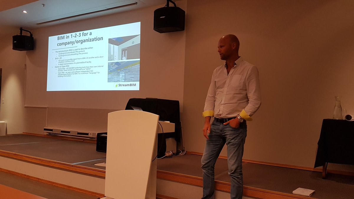 <a href="/streamBIM/">StreamBIM</a> dagene; Vår BIM ekspert Ole Kristian Kvarvik,  får stadig nye input på hvordan StreamBIM sparer tid og penger på alt man kan slutte å gjøre!