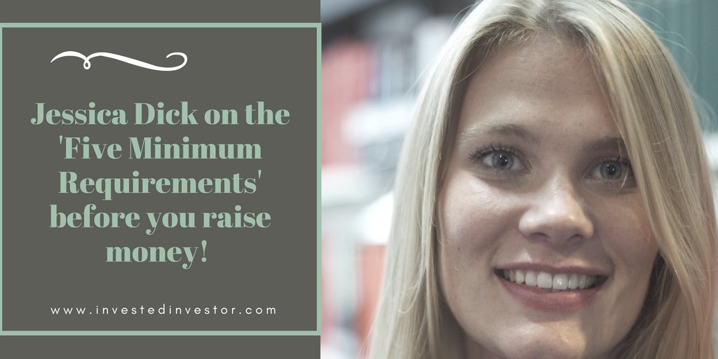 investedinvestr's tweet photo. Another lucky week for our listeners! In our latest podcast @FiveYearsTime_'s @jessi_dick talks about the five minimum requirements before you raise money. https://t.co/pIhupZhBHJ #entrepreneurs #innovators #fiveyearstime https://t.co/kEDc81JpOz