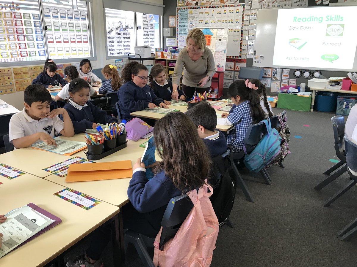 I had the privilege of observing expert teachers doing what they do best  <a href="/HinchinbrookPS/">HinchinbrookPS</a> today : teaching reading across all year levels. Great learning, happy children! #EdWeek18 Today's schools - creating tomorrow's world!