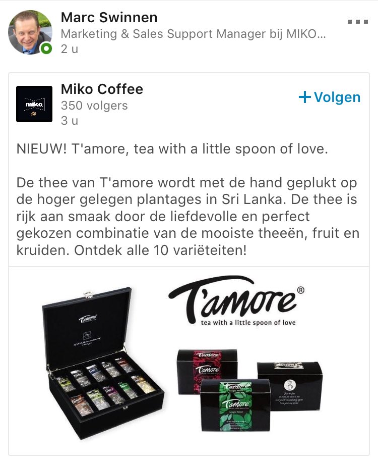 Our lovely and delicious teas are available through ⁦<a href="/Mikokoffie/">Mikokoffie</a>⁩ #tamore #tea #teawithalittlespoonoflove