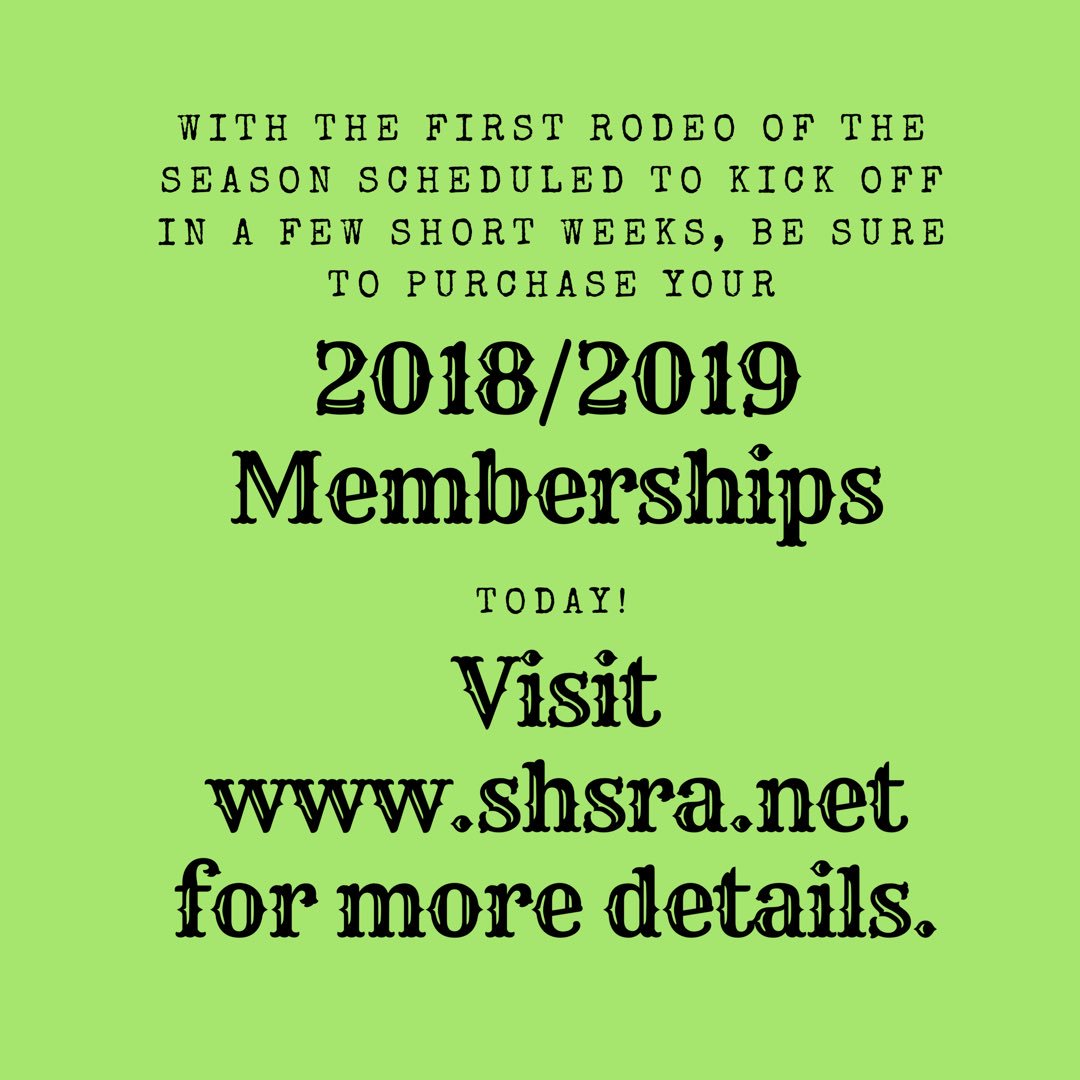 SaskHSRodeo's tweet photo. It’s time to purchase your membership if you plan on entering our fall rodeos! https://t.co/Stq4Ub2zQf