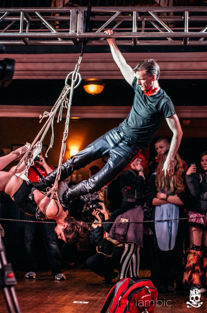 LordMorpheous's tweet photo. Pics from the @MBExtravaganza archive. The world’s largest and best rope bondage evening around the world. 2007-2016. Special thanks to all MBE Alumni @bdsmgeek @DanaramaSF https://t.co/6TXFTIpuX6