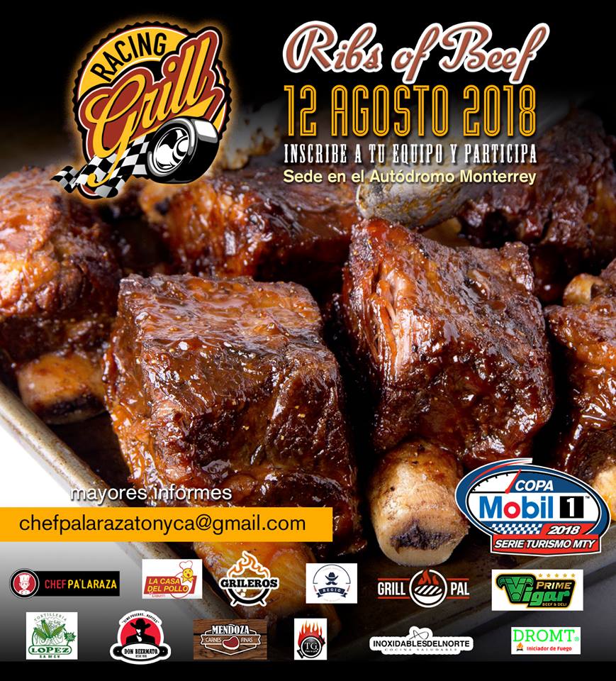 Recuerden que tendremos también el Racing Grill este domingo, aún estas a tiempo de inscribirte y participar.