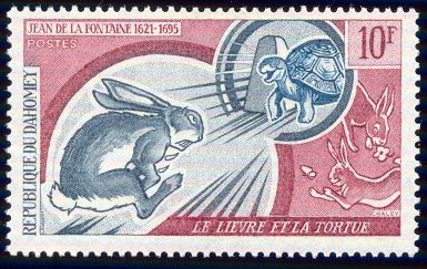 WormlockHolmes's tweet photo. In my talk today #ATDBSTIFR on axon regeneration, used the analogy from Aesop's fable 'The tortoise & the hare' to discuss faster may not be better. Used 4 stamp pics from Fr. Greg Carlson @Creighton web collection https://t.co/1tnH0sDM1G Lots to explore on the site-enjoy https://t.co/v2bzhC3aAP