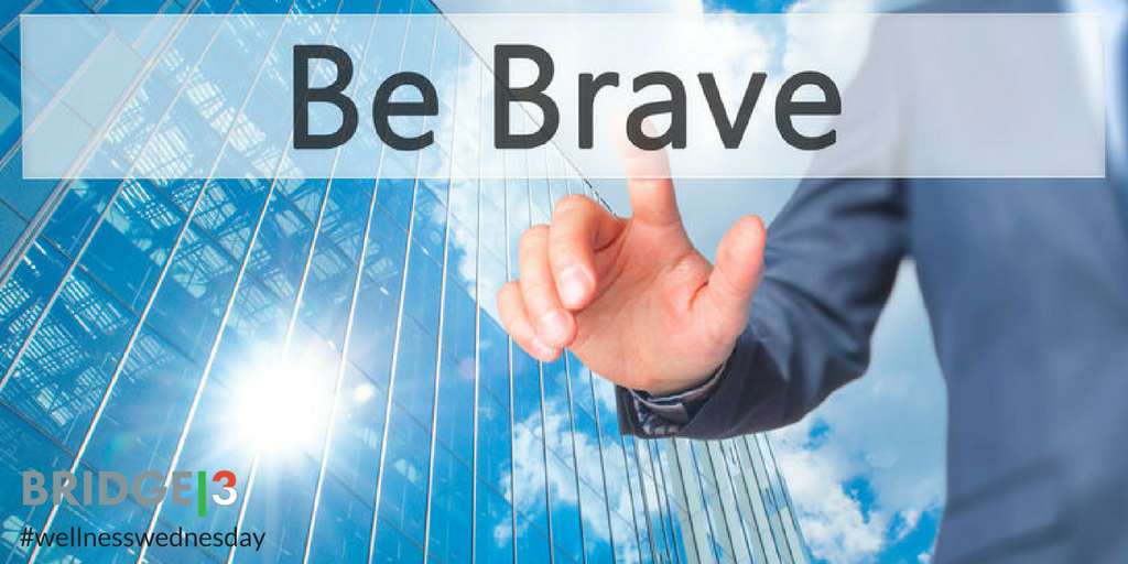 B3DesignGroup's tweet photo. Be Brave on #WellnessWednesday  Bravery in Organizational Leadership  Great #WednesdayWisdon from #Bridge3 Team Member @EmilyMire   https://t.co/oSfjLFVEv8 https://t.co/ftadneficf