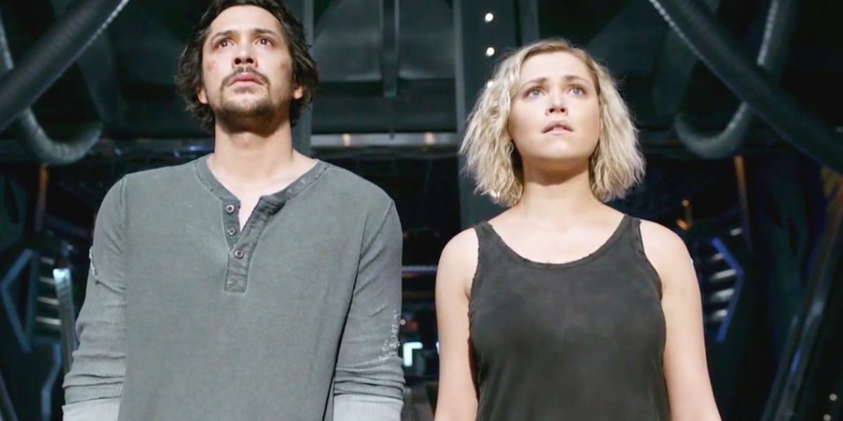 SandraLinzOF's tweet photo. What a great season 5 finale for #The100 @cwthe100. RIP Monty and Harper. I’m glad I got to work on S4, what a fantastic show. Have fun filming S6 in Vancouver to all cast and crew! @The100writers BSG ;) https://t.co/D7zmkzOudE