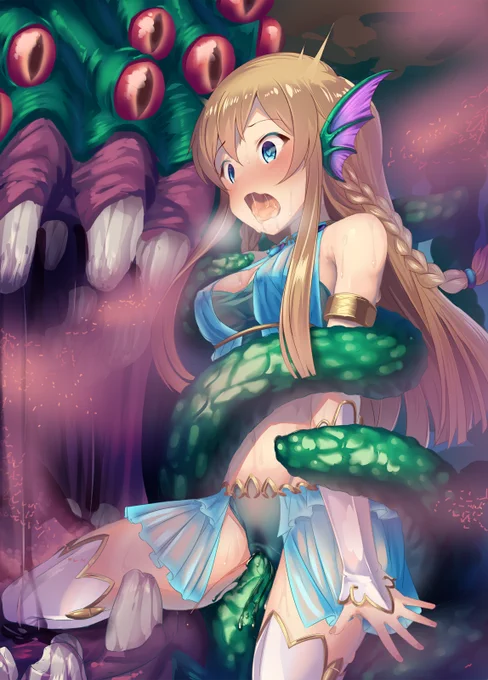 【R-18】>いつも動き回っている海美が触手に捕らわれて動きたくても動けなくなっている状況って...良いですよね!! https://t.co/edMmiEIpDa #odaibako_Ymir_Themir_P

くさいいき 