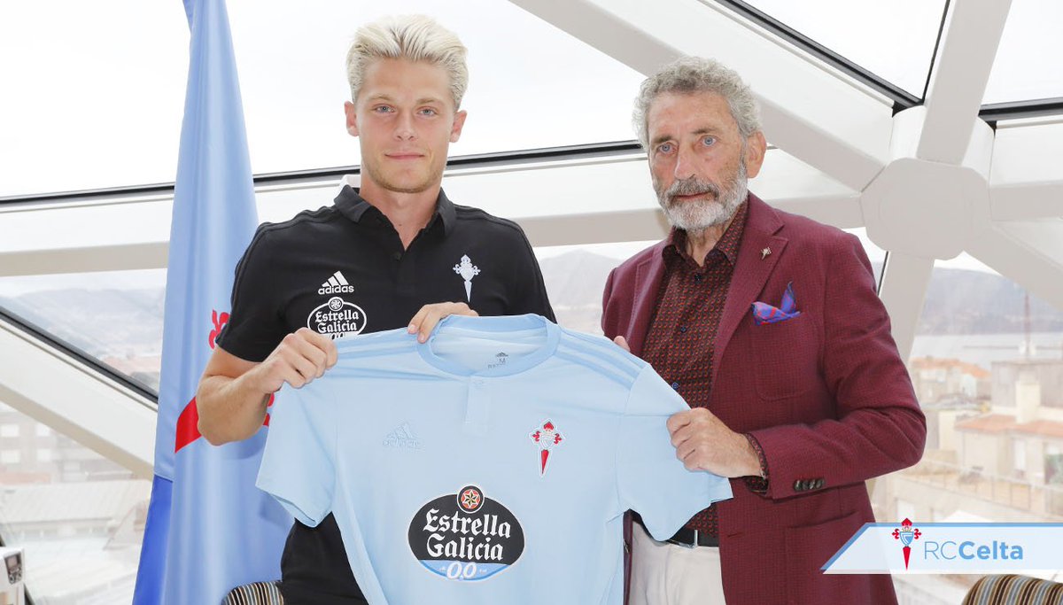 Mathias Jensen, nuevo jugador del Celta (Foto: RCCV).