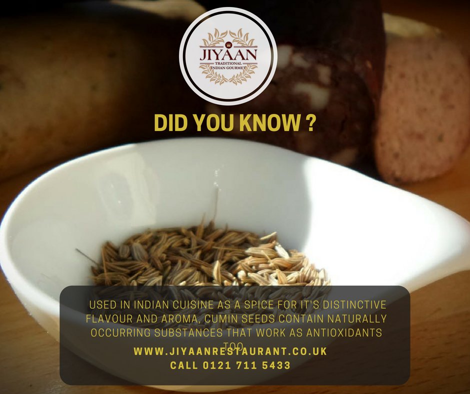 jiyaanrest's tweet photo. #cumin #cuminseeds #jeera #indianspices 
#midweek #wednesdays #jiyaan #indiancuisine #authenticflavour #notobemissed #bethere #solihull #birmingham #indianfood #foodstagram #food #foodie #birminghamrestaurants #solihullrestaurants #kebabsandcurries #solihullfood #indian #spices https://t.co/svv0IRjIkA