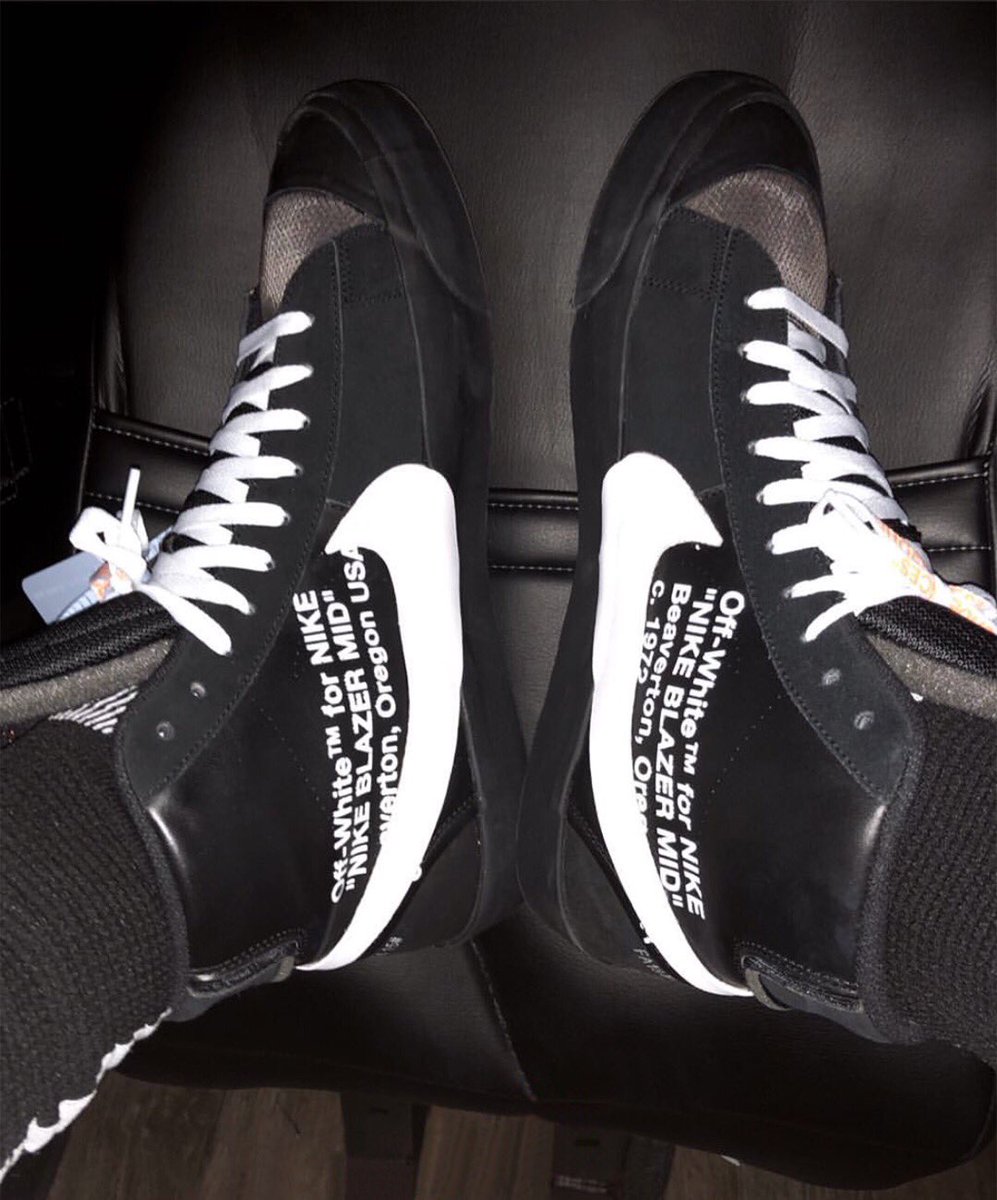 off white nike blazer 2018