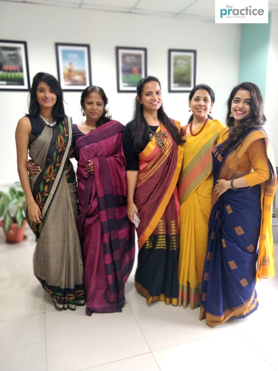 TPRIndia's tweet photo. #LifeAtPRactice #IndianHandloomWeek
@shrutishreya13 @suhastadas @Bratati22 @Y_am_I_Reddy https://t.co/0ymWijJFWZ