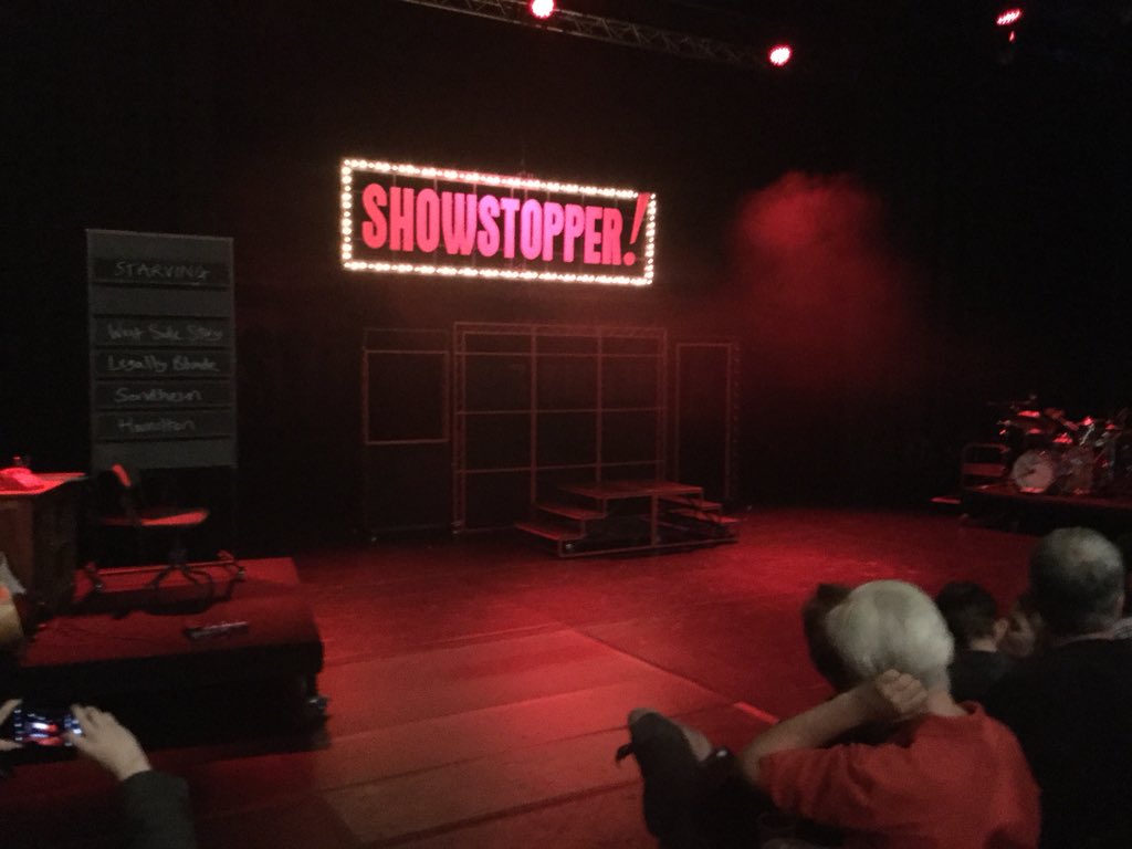 bytebacktheatre's tweet photo. Team Byteback getting ready to watch #showstopper at @edfringe on our last night! #edfringe #EdFringe #IntotheUnknown https://t.co/Sd3dFeFdxw
