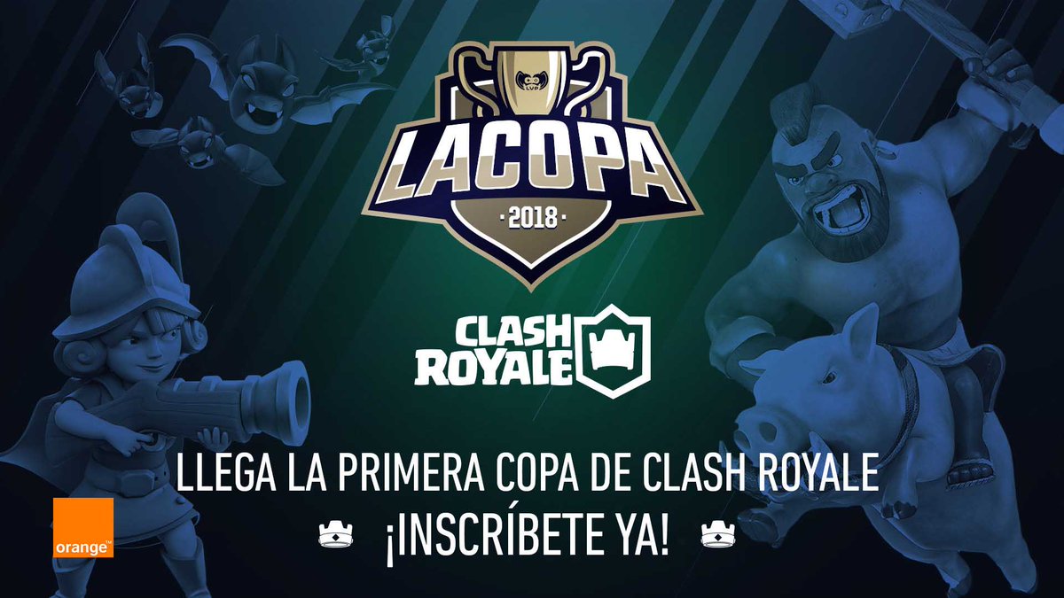 ¡Reyes y reinas del Clash!
¡Ya está aquí la Copa de Clash Royale! La competición que enfrenta a los equipos amateurs contra los de Superliga Orange. El primer clasificatorio se jugará el 13 de agosto en <a href="/ArenaGGes/">ArenaGG</a> así que ya os estáis escribiendo.

🏆 lvp.es/noticia/1666