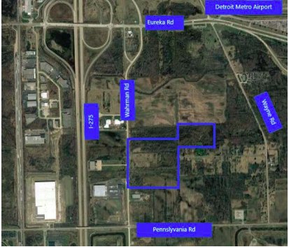 DetroitAero's tweet photo. This quarter's featured property is Aero-40. Located in Romulus with nearly 40 acres and adjacent to the Detroit Metro Airport; it is zoned General Industrial.
#siteselection #availableproperty #transportation #logistics
https://t.co/11wMRZwcjd https://t.co/e1MwwsaZzh