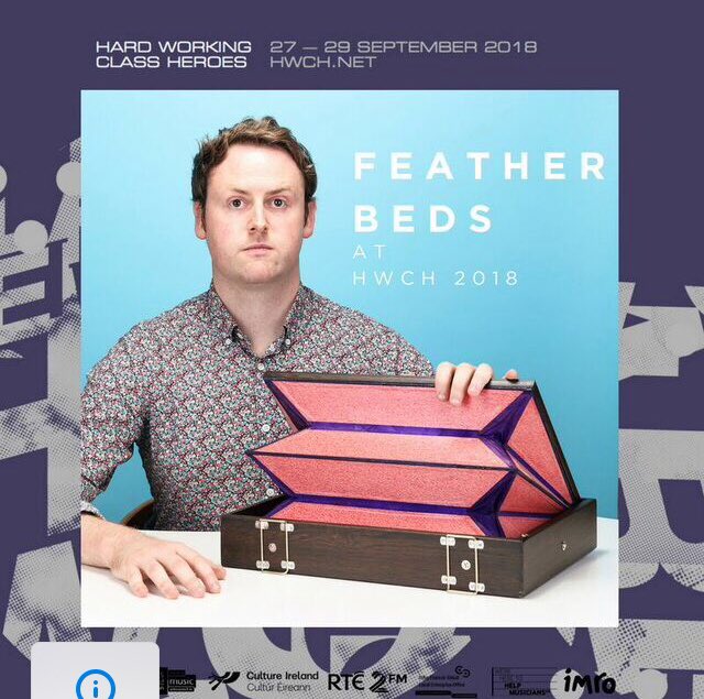 Feather_Beds's tweet photo. We’ll be playing at @hwchfestival this September #HWCH18 @moderna_records https://t.co/o5LlSMmsbx