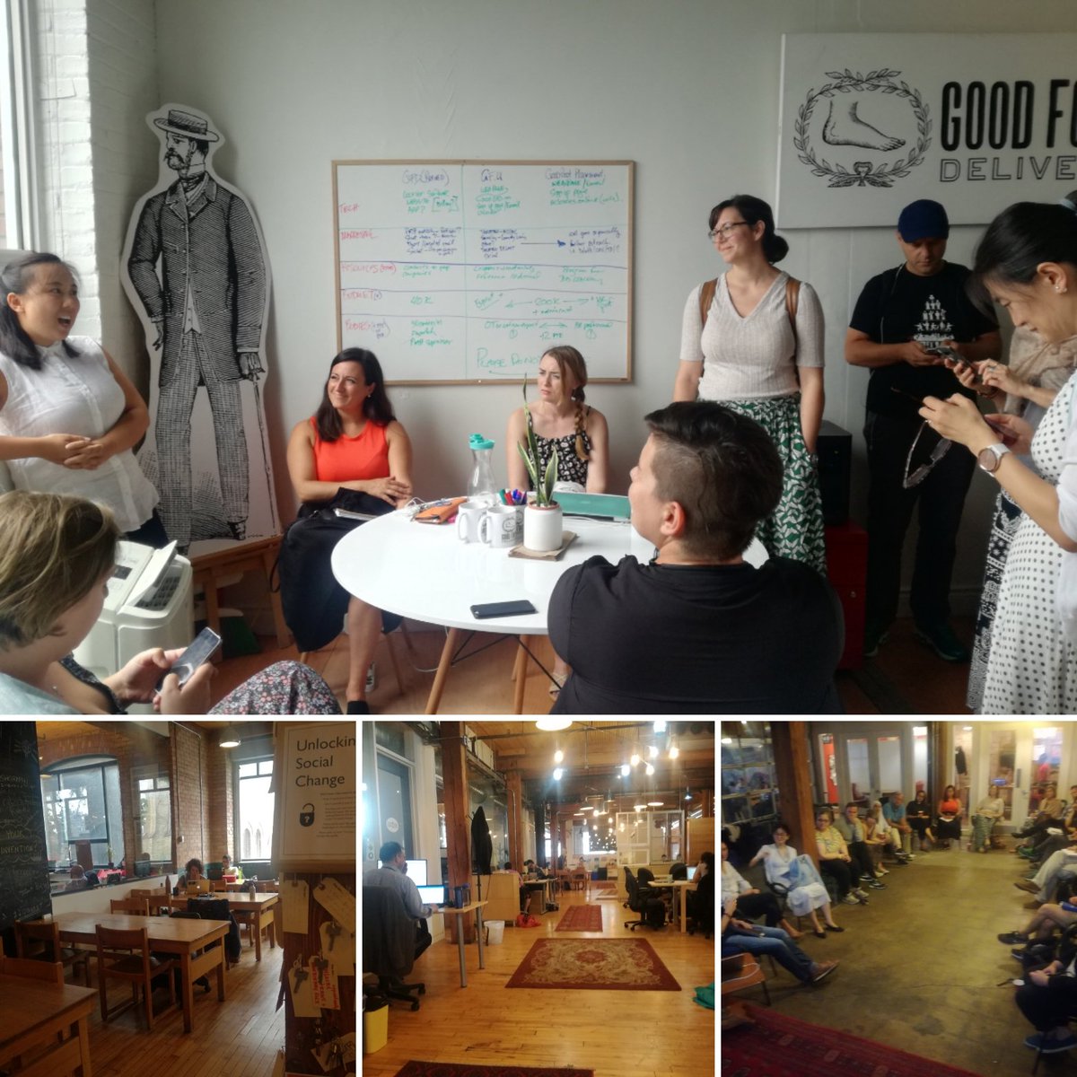 We are back in the city, visiting the Centre for Social Innovation and getting to some of the most inspiring #socialbusinesses in Toronto <a href="/csiTO/">CSI Toronto</a> <a href="/Good_Foot/">Good Foot Delivery</a> <a href="/my_SoJo/">SoJo</a> #csiannex #GSEN2018