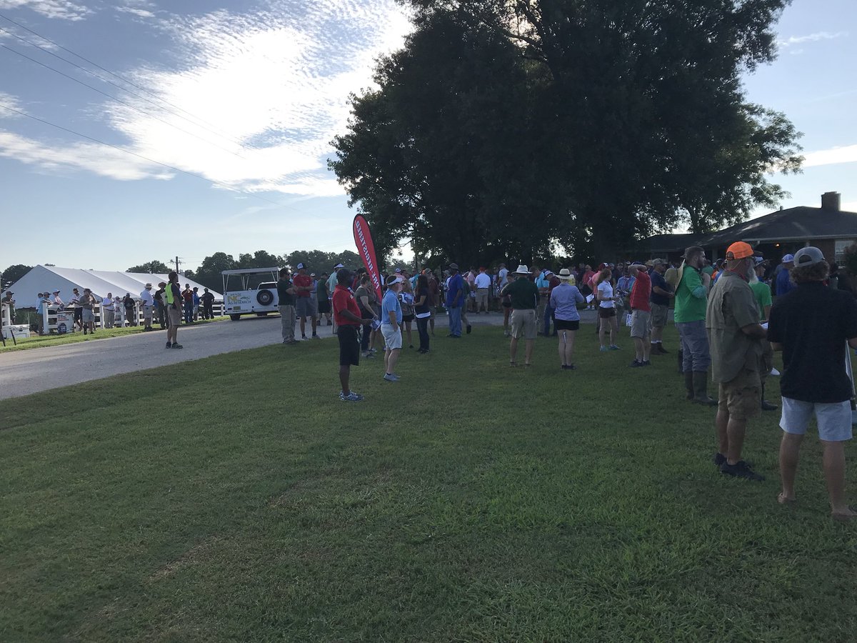Hard to describe the energy at this place the morning of field day, let’s just say it makes one incredibly proud to be part of the @NCSUTurfgrass team! #NCStateTurfFieldDay #TheMostWonderfulTimeOfTheYear