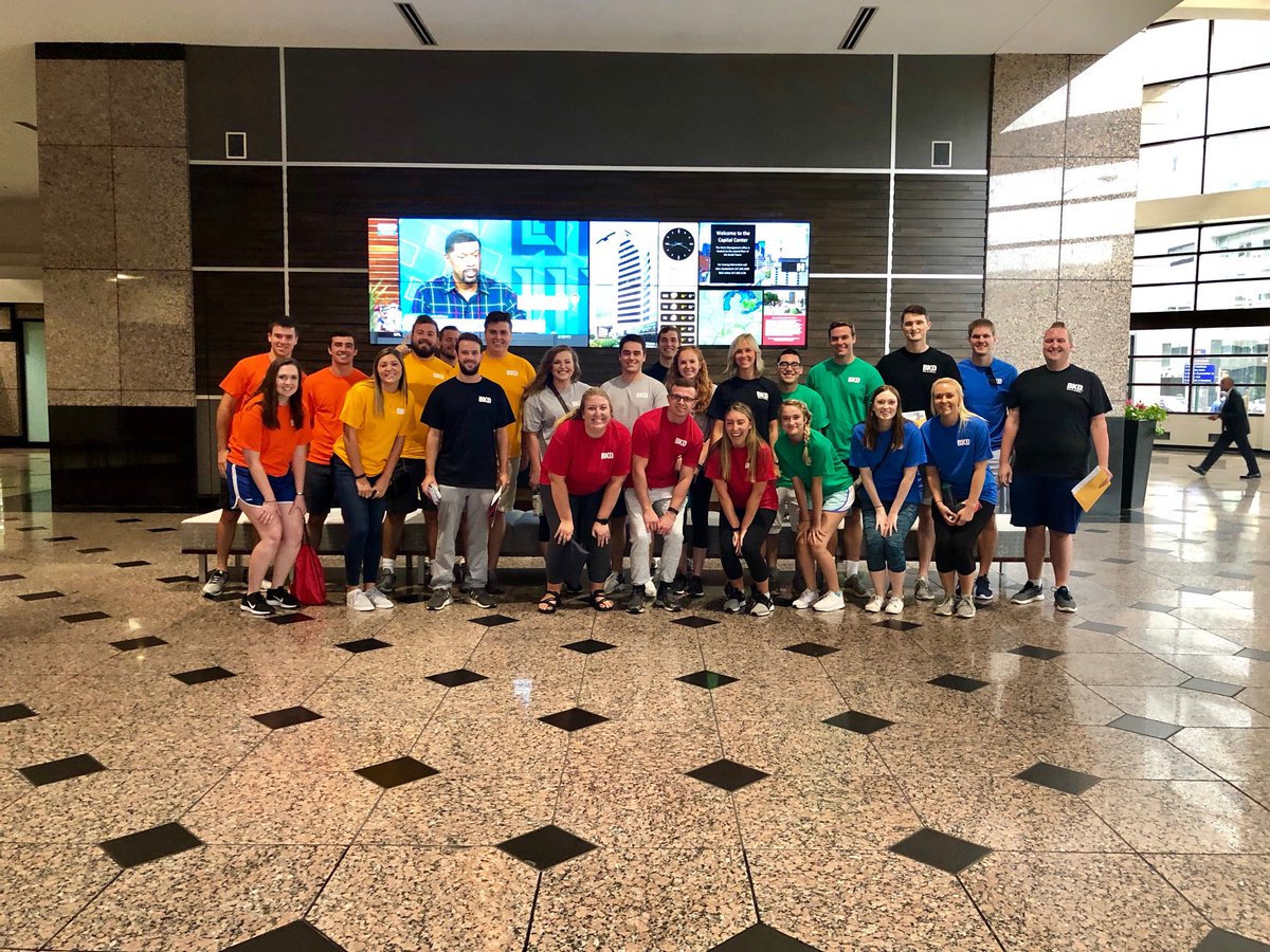 KTLenz's tweet photo. Who will the champions of our #internamazingrace be today?  ⁦@BKDCareers⁩ https://t.co/3qFX2g9S77