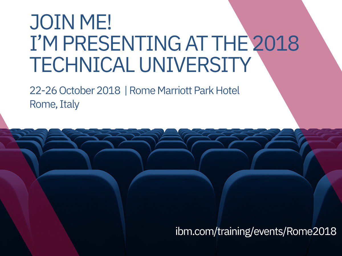 johnlang123's tweet image. Meet me in Rome in Oct where I&apos;ll give you a peek into our ever improving IBM Storage Insights capabilities.  Find out what&apos;s next. #ibmstorage #storageinsights #ibmtechu