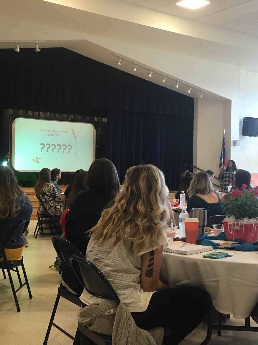 Crosbys5th's tweet photo. First year teachers are up and at it in Gaston County! We’re so excited to see them and help them start off the year! @carmin_adams, our GCS teacher of the year is inspiring everyone to remember the “why” about why they are teaching! #firstyearteachers #gcsk12 https://t.co/y6GY1FMpRz