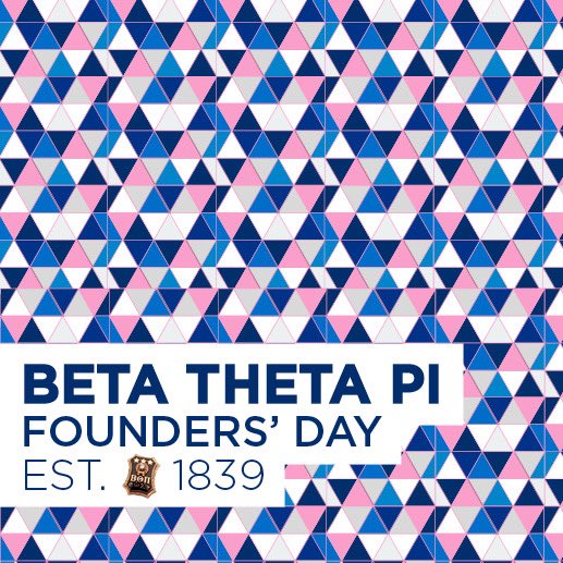 “At nine o’clock on the evening of the eighth day of the eighth month of the year 1839 ...” Happy Founders’ Day to the nearly 209,000 Betas who have followed the path those eight earnest young men set 179 years ago.