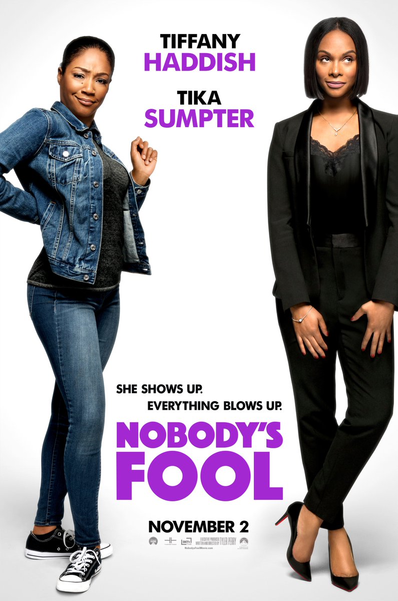 tylerperry's tweet photo. I can’t wait for November! You gotta see my new movie @nobodysfool! @TiffanyHaddish, @IAmTikaSumpter, @WhoopiGoldberg, @OmariHardwick… so much fun! https://t.co/CjskTzQ7mX