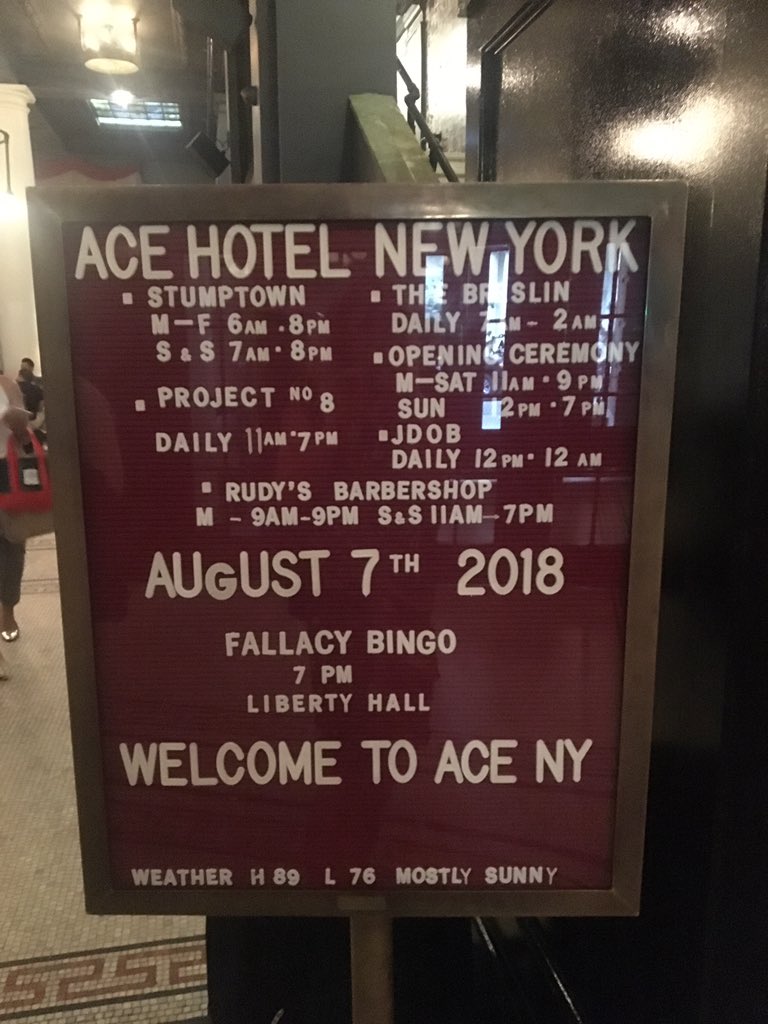 krening's tweet photo. Thanks to all who came out for #FallacyBingo @acehotelnewyork! Please share your feedback and sign up to receive more info-
https://t.co/3k7DpKbDHu
๐๐๐
@RyanFMandelbaum @BethElderkin @rajsivaraman @bensisto @ouique @Gizmodo https://t.co/w2aLID5ST9