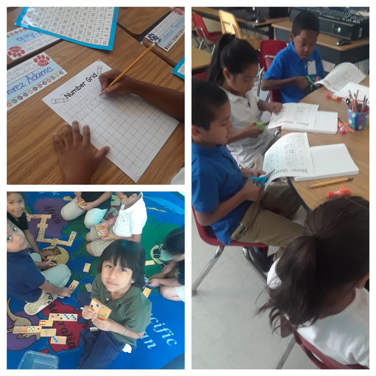 librarylifesja's tweet photo. Day 3 and already rocking math groups and math journals like champs! #firstgradefirstplace @LFLions @LFLionsMath https://t.co/LVMXnfYpub