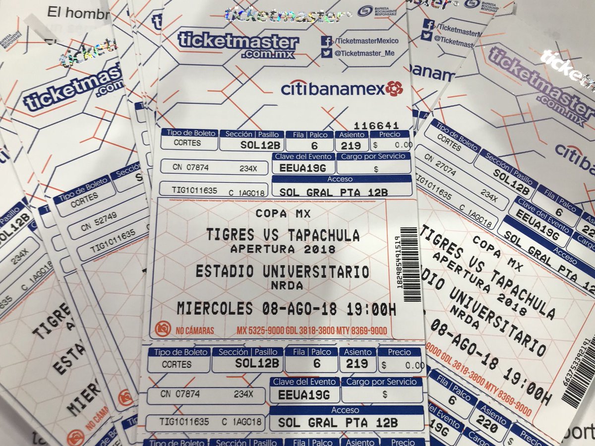 nmasmonterrey's tweet photo. #BoletosTigresLasNoticias RT desde este momento y participa para esta noche apoyar a los #Tigres Vs #Tapachula !!! @joluisgarcia @AnaMafud y @gaby_lozoyag te pueden sorprender !! https://t.co/M6OVM7RvcM