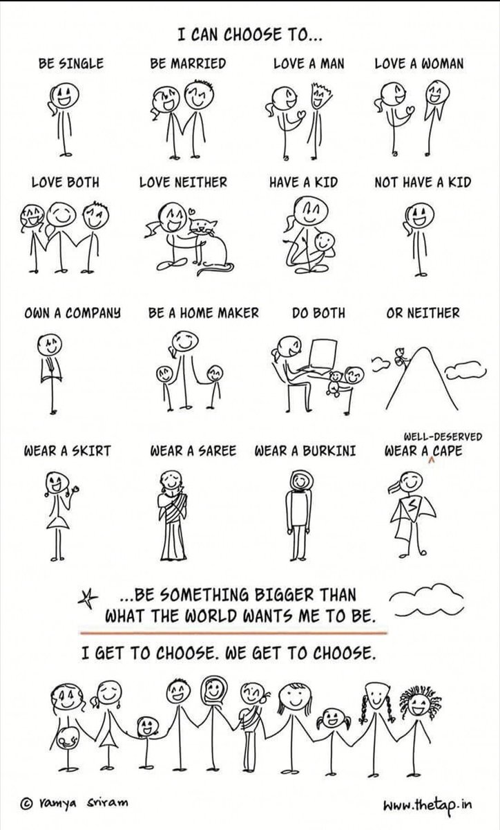 We get to choose. You get to choose. #WednesdayWisdom #inclusion #authenticity