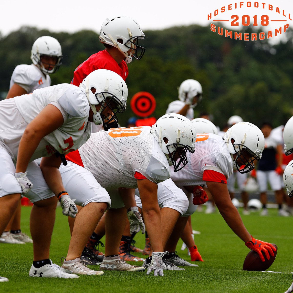 HoseiFootball's tweet image. Day 4. Not over yet.
#summercamp2018 
#GoOrange 
#hoseifootball
#TeamUA
#夏合宿
#法政大学
#アメフト