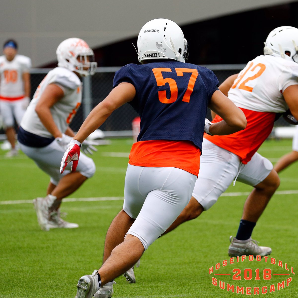 HoseiFootball's tweet image. Day 4. Not over yet.
#summercamp2018 
#GoOrange 
#hoseifootball
#TeamUA
#夏合宿
#法政大学
#アメフト