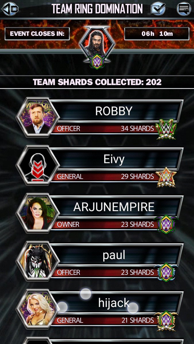 AniketSaurabh's tweet photo. Need Active Goliath++ Player
With Proof
1) 420+ points in Trtg
2) 20 Shards in Trd
3)  Fully Max In TBG
@ARJUNEMPIRE7 @RealFabricioWWE @NoologyYT @SHIE_LD @xSKILLZx_251 @WWESuperCard @alabamabatman @Music4ever24 @jalajdubey22 
And Make Sure You All Retweet This https://t.co/vAdl3UWwE0