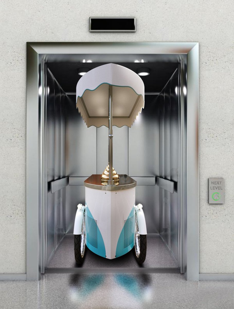 So slim that it can enter in the elevator. Yes, we are talking about the new Procopio XS the super slim version of #TekneItalia's #icecreamcart.
👉 bit.ly/procopio-xs 👈