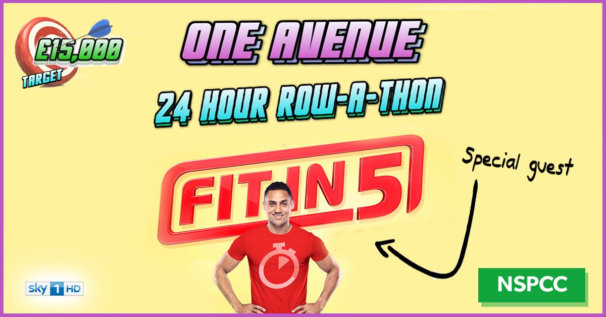OneAvenue_Group's tweet photo. On 14th September, One Avenue will be completing a 24 Hour Row-A-Thon in attempt to raise £15,000 for the NSPCC. 

We're 10% of the way there in less than a week &amp; we'd love if you could help us get that little bit further! 

https://t.co/9ZhMKdAb9V ✨
https://t.co/9ZhMKdAb9V ✨ https://t.co/UXdP4B1cKH