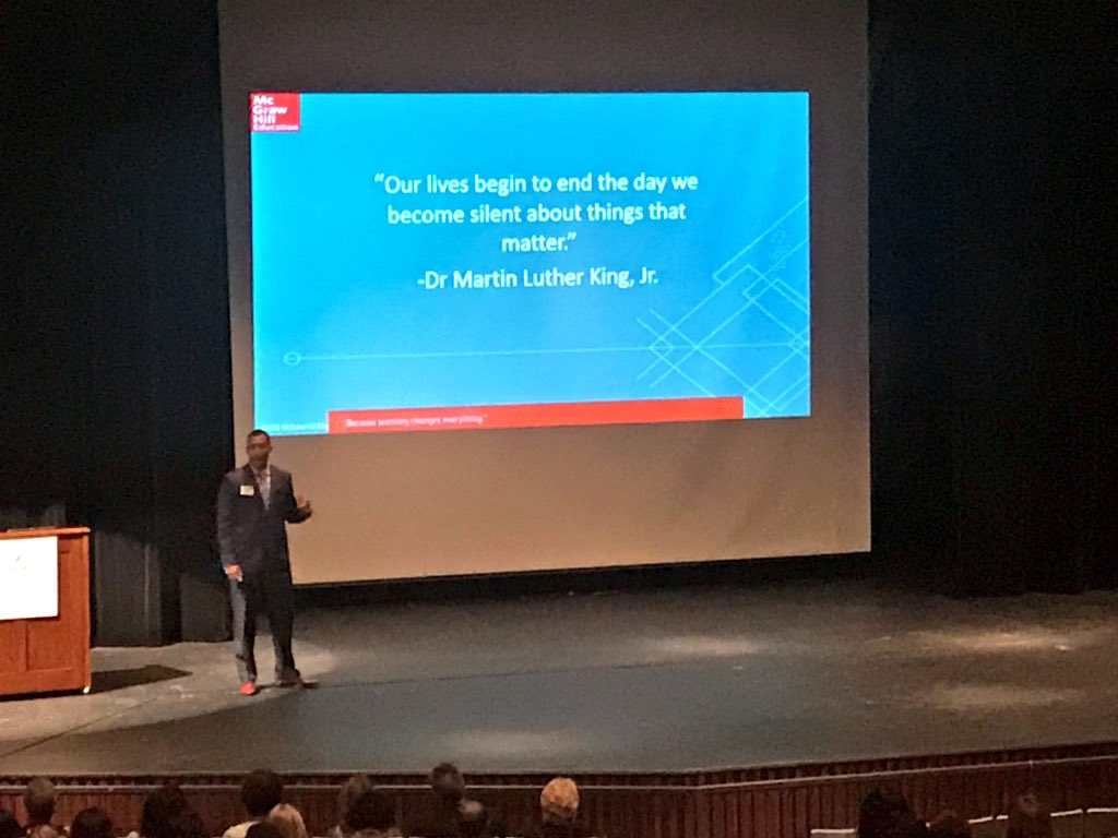 Shifting the conversations from cultural proficiency to cultural responsiveness means speaking up and doing the work! #fcpsequity2018