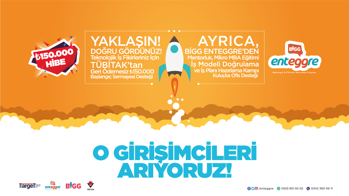 TÜBİTAK’tan Girişimcilere 150.000 TL Hibe - olaymedya.com/tubitaktan-gir…