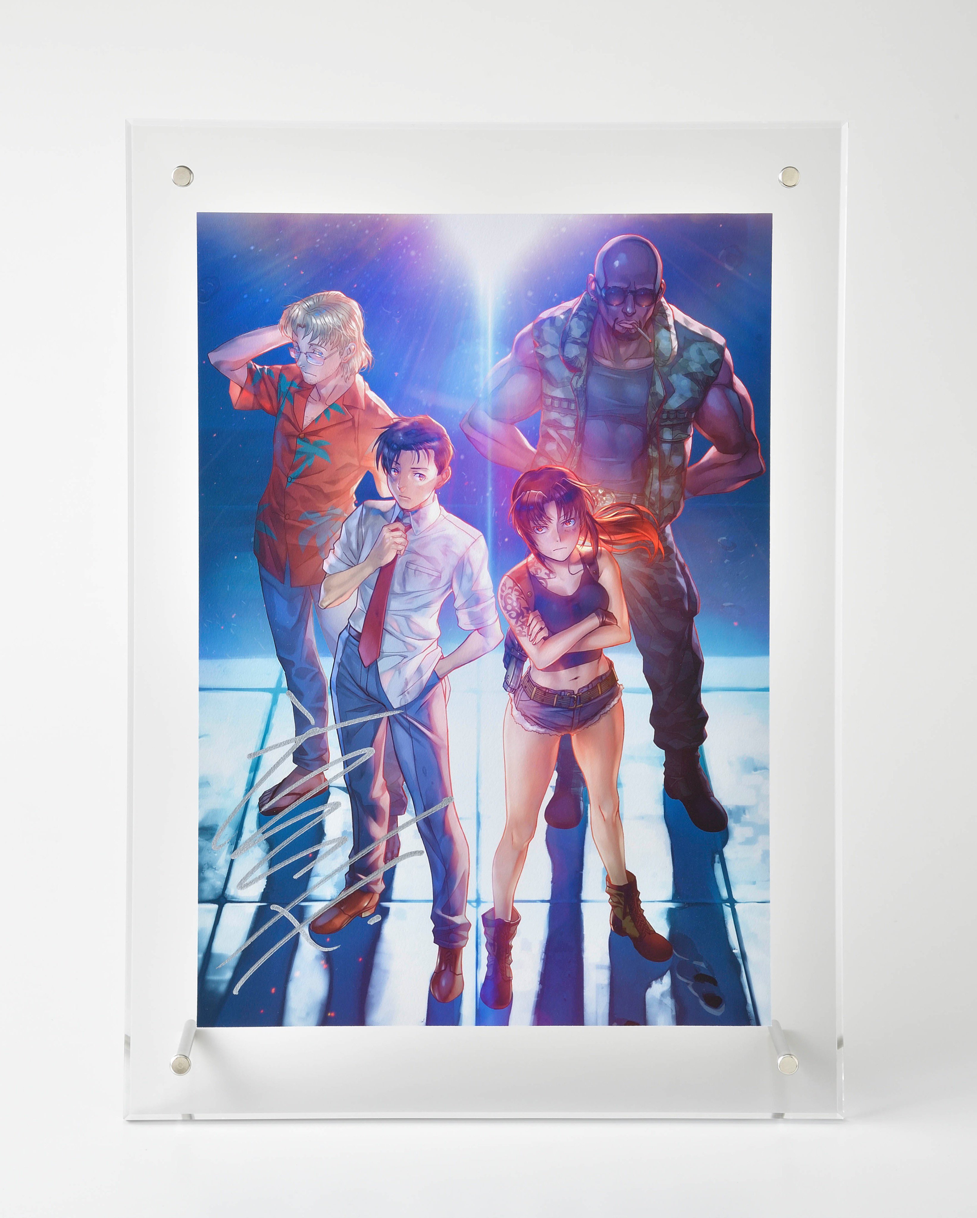 C94 BLACK LAGOON複製原画直筆サイン