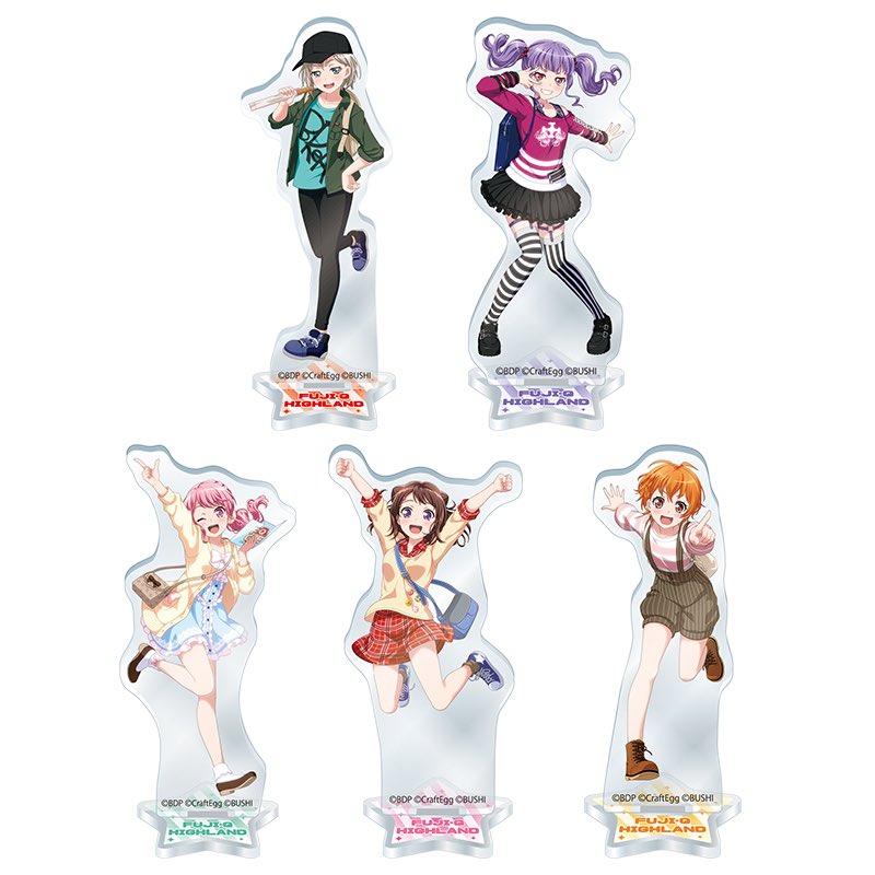 バンドリ！ ガールズバンドパーティ！ アクリルスタンド 2022ver