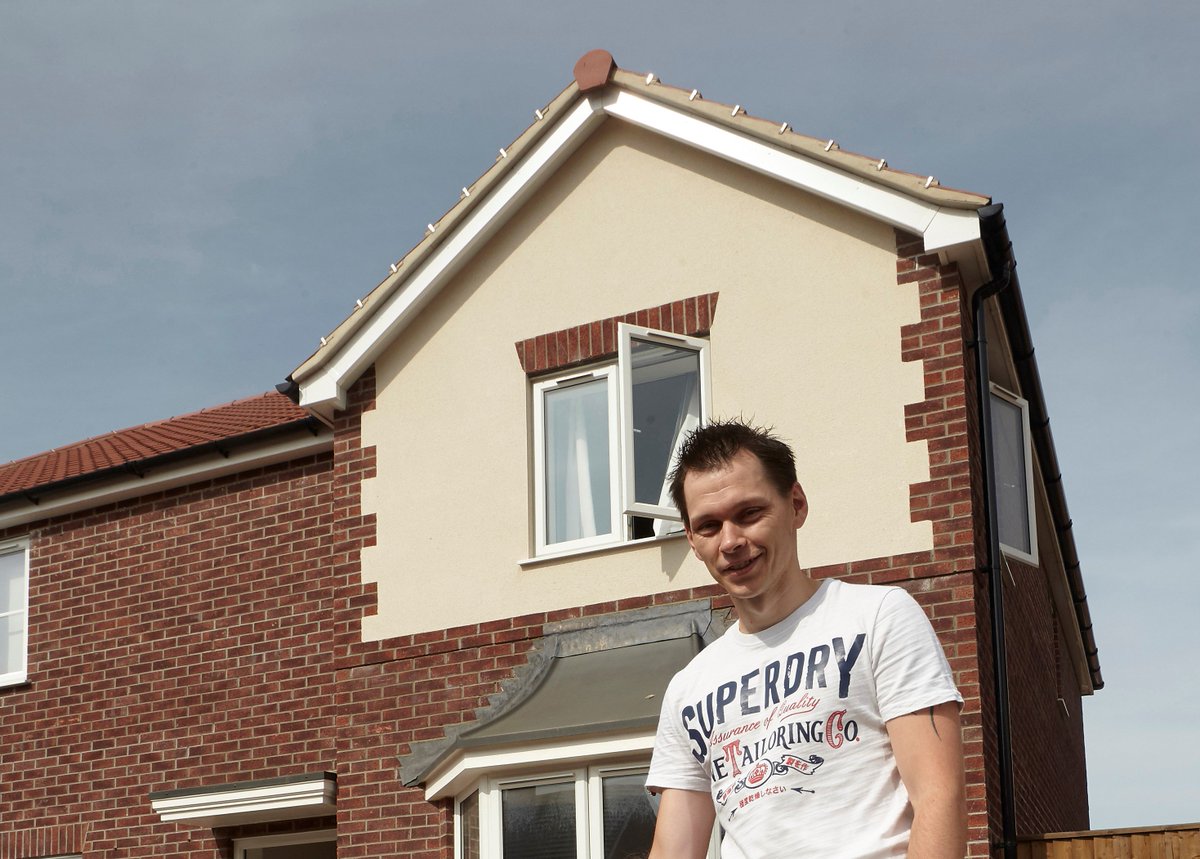 After more than a decade renting, Leigh thought he'd never save enough to get a foot on the #propertyladder - however, we've just helped him to buy his first home with a #SharedOwnership #Mortgage ow.ly/rz3630ljANd